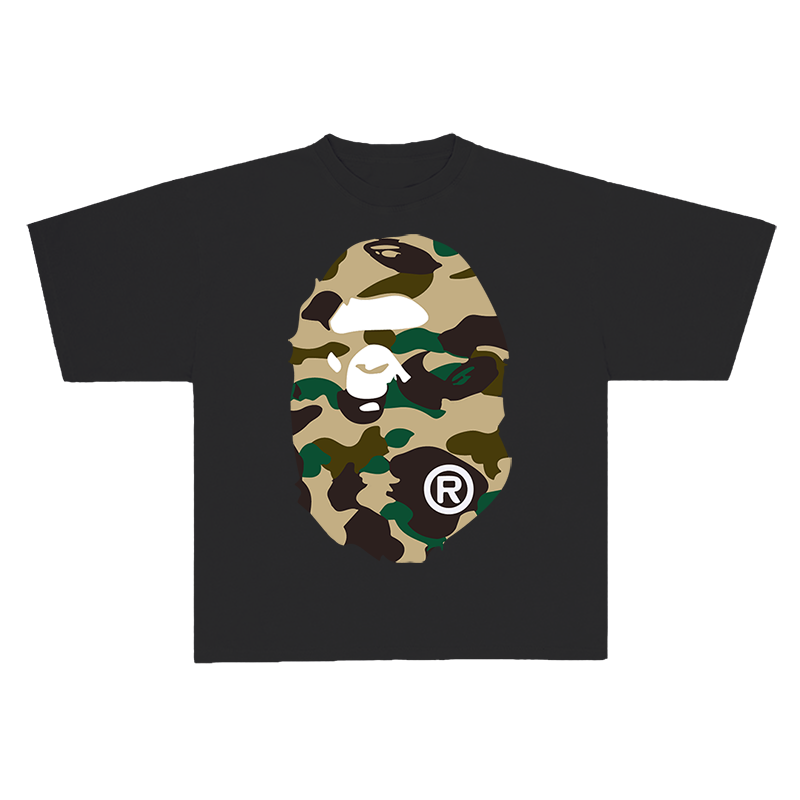 BAPE - CAMO APE HEAD TEE