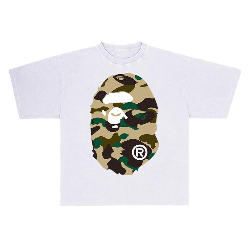 BAPE - CAMO APE HEAD TEE
