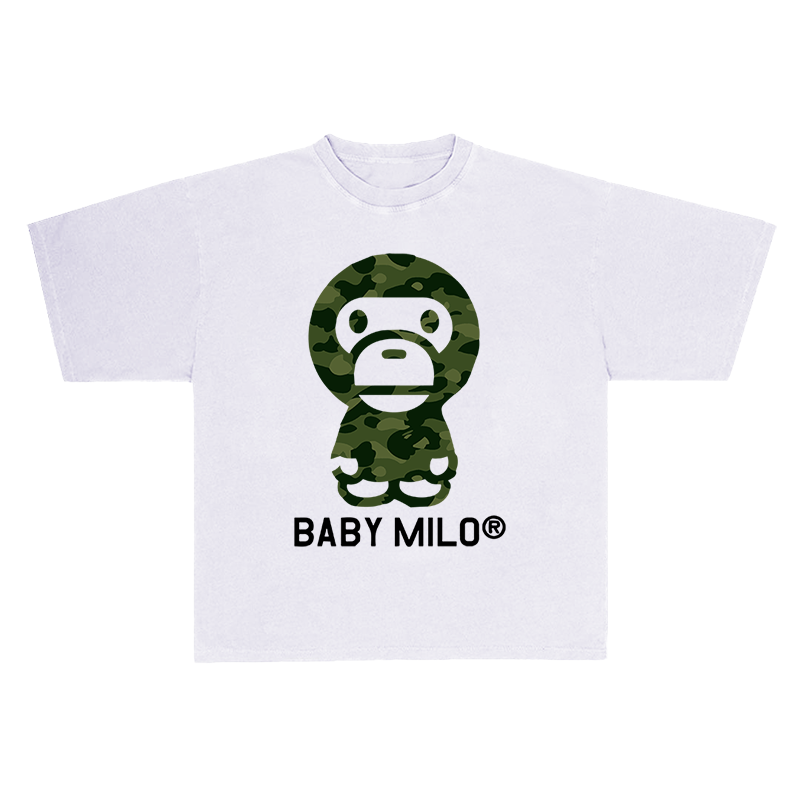 BAPE -  BABY MILO CAMO TEE