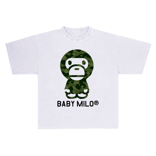 BAPE -  BABY MILO CAMO TEE