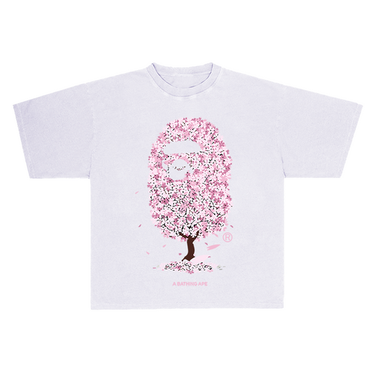 BAPE -  SAKURA APE HEAD TEE