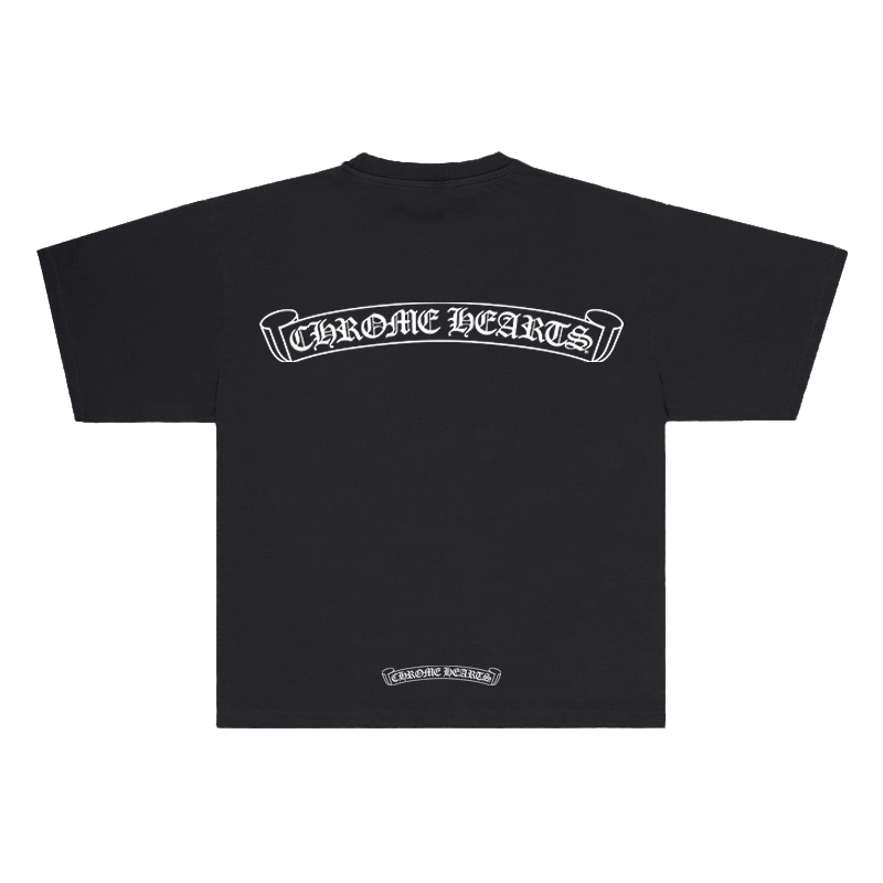 CHROME HEARTS SCROLL LOGO TEE