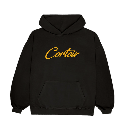 CORTEIZ YELLOW LOGO HOODIE