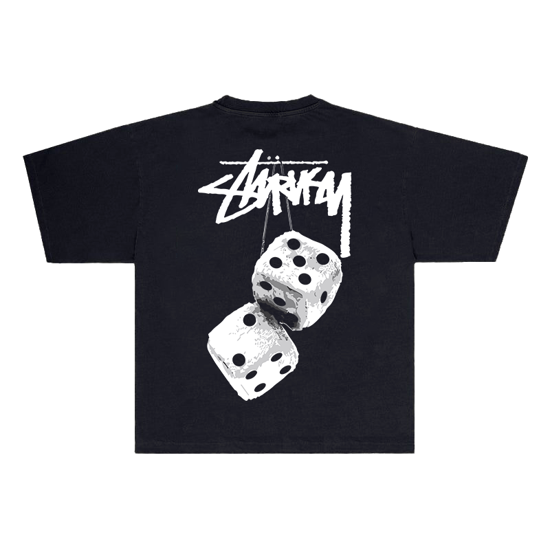 STÜSSY FUZZY DICE TEE