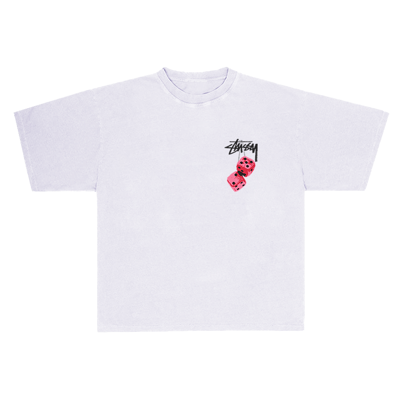 STÜSSY FUZZY DICE TEE