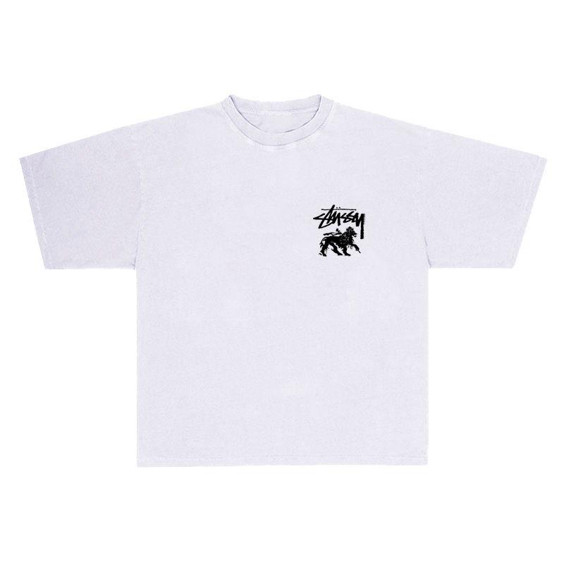 STÜSSY RASTA LION TEE