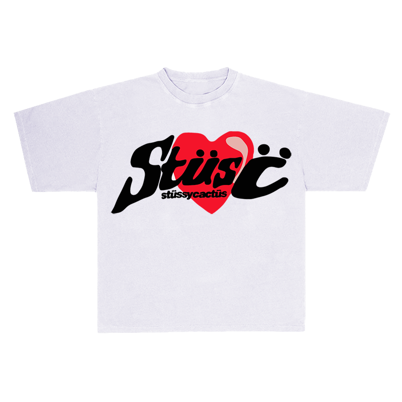 STÜSSY STUSC HEART TEE