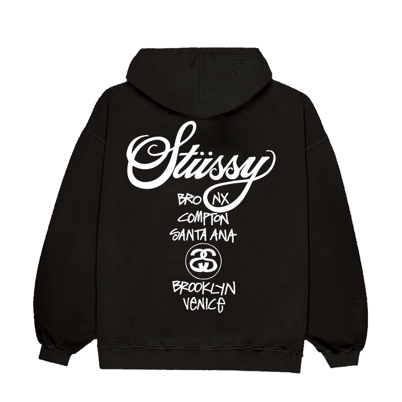 STÜSSY WORLD TOUR HOODIE