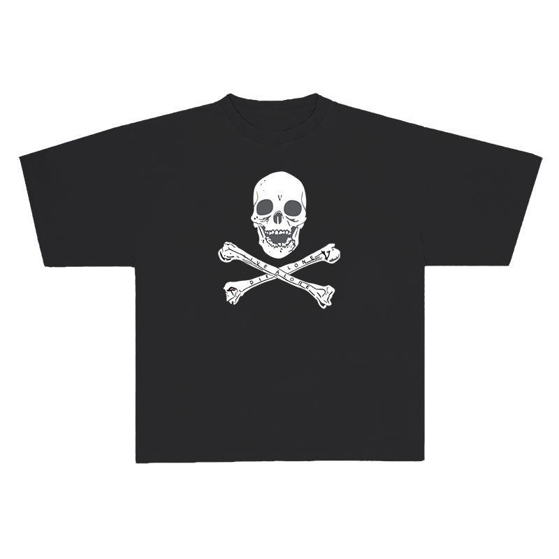 VLONE SKULL AND BONES TEE