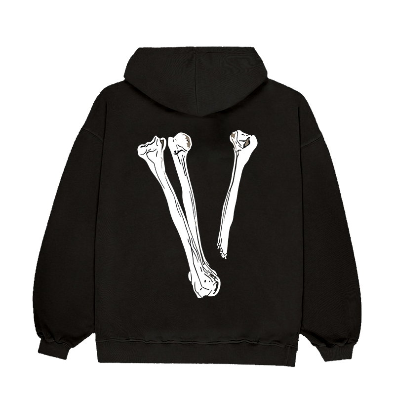 VLONE SKULL AND BONES HOODIE