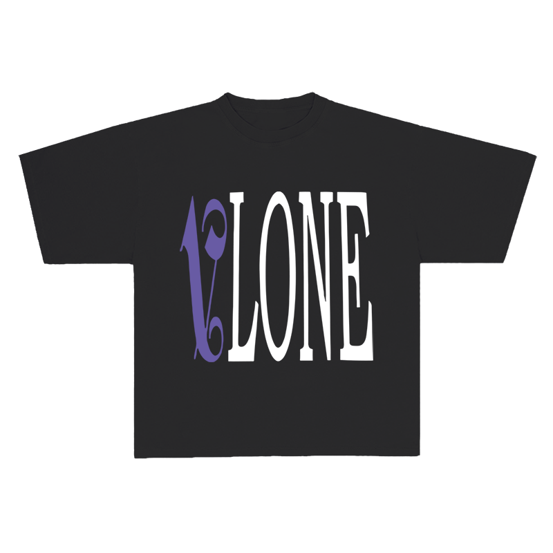 VLONE X PALM ANGELS PURPLE TEE