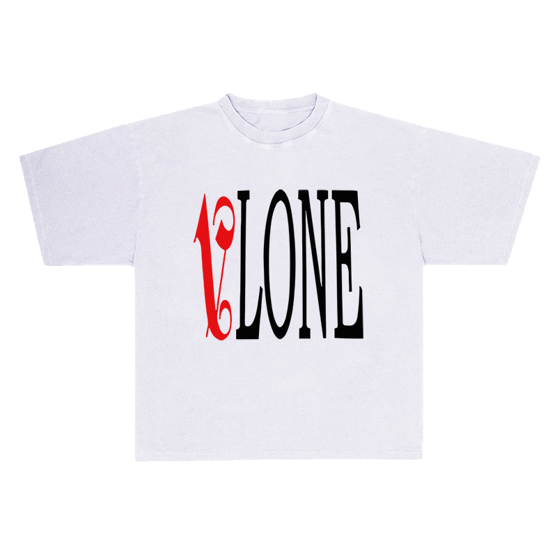 VLONE X PALM ANGELS RED TEE