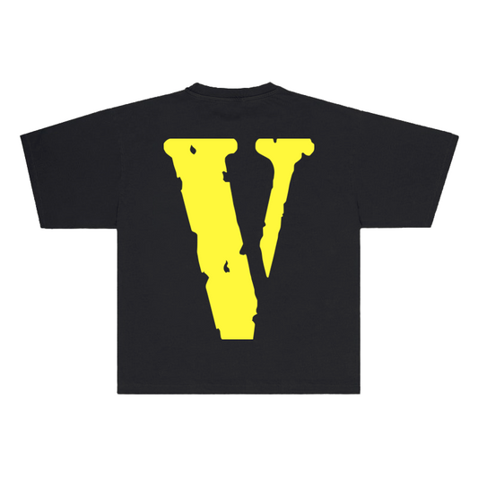 VLONE YELLOW LOGO TEE