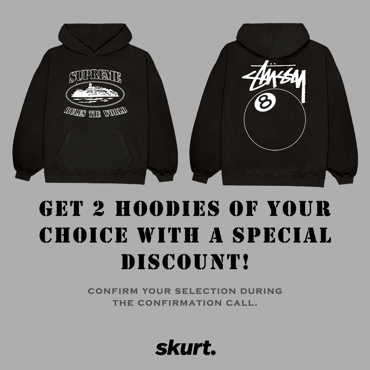 2 HOODIES DISCOUNT